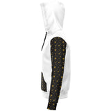RM WHITE ST ZIP-UP HOODIE RODOLFO MEDINA 