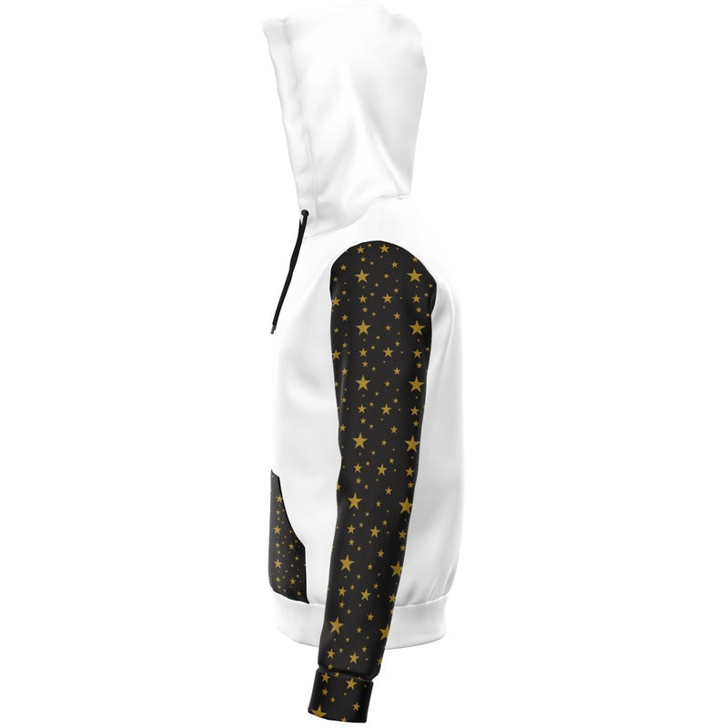 RM WHITE ST ZIP-UP HOODIE RODOLFO MEDINA 