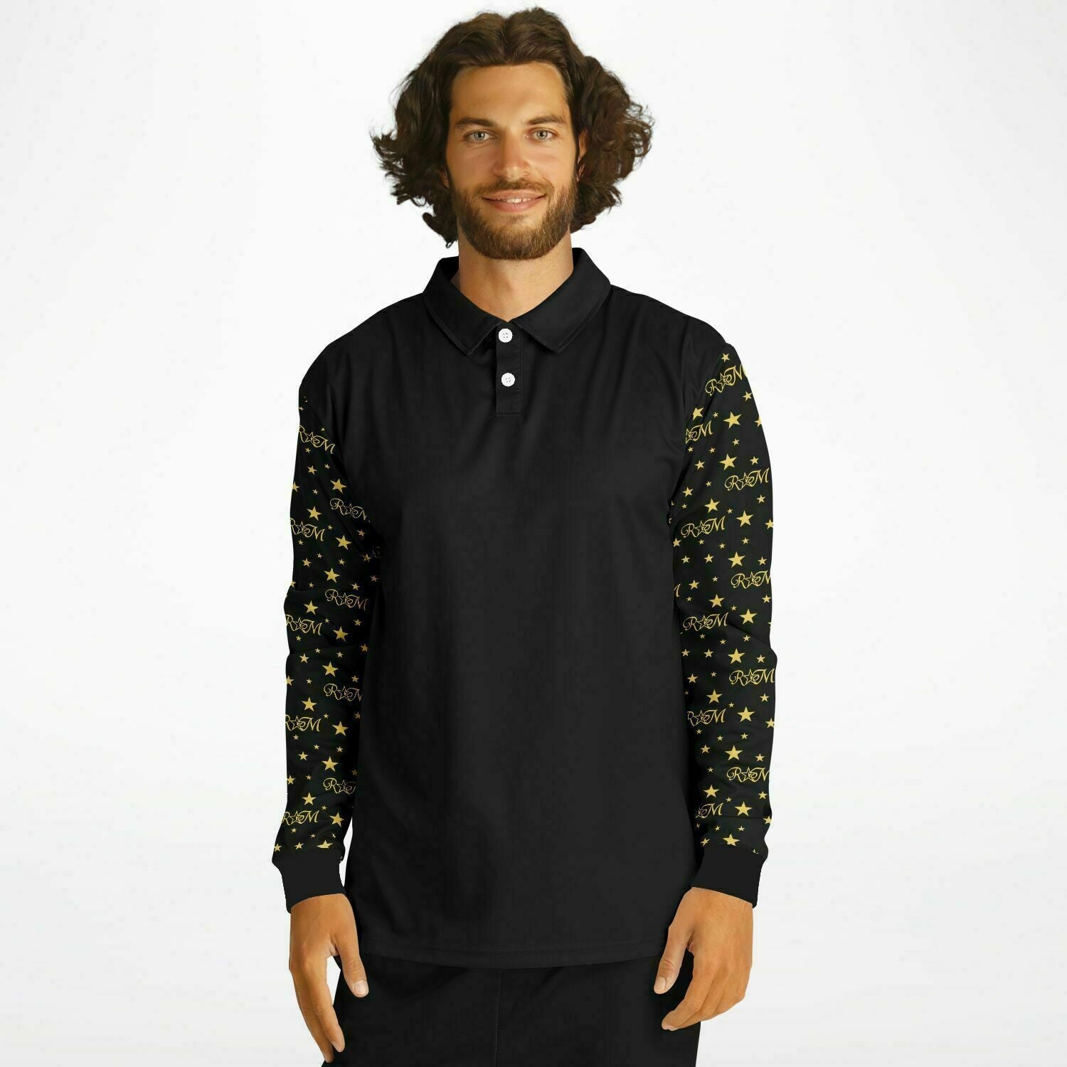 RM XSL Long Sleeve Polo Shirt RODOLFO MEDINA 