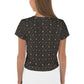 RODOLFO MEDINA All-Over Print Crop Tee RODOLFO MEDINA 
