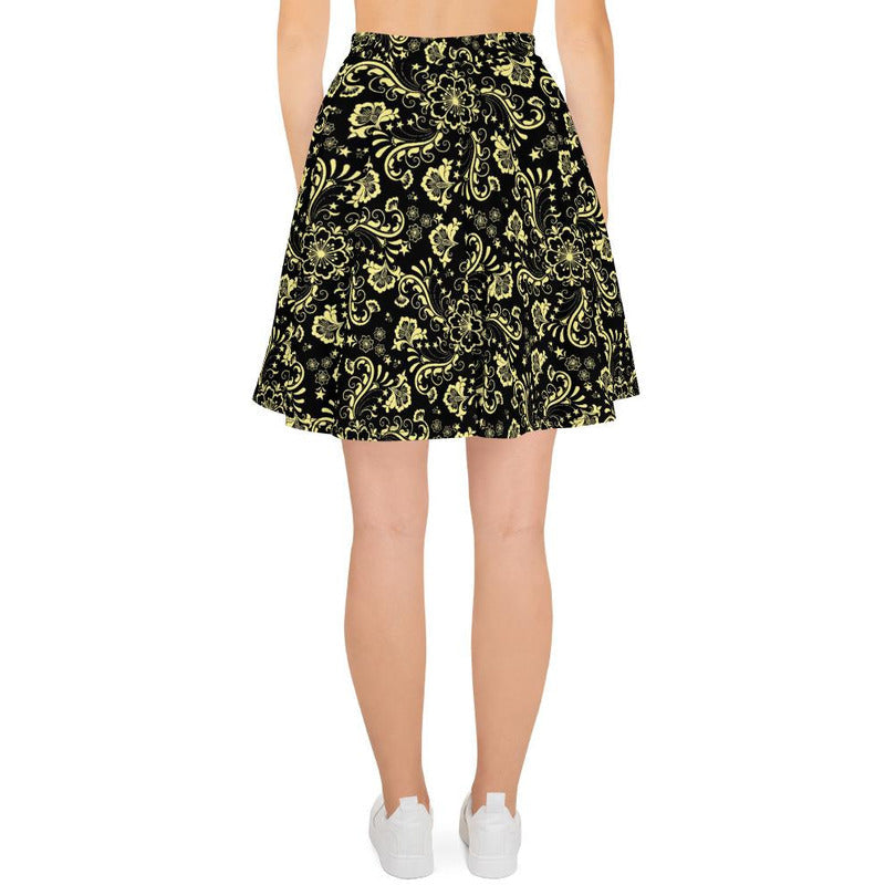 RODOLFO MEDINA Floral Skater Skirt RODOLFO MEDINA 