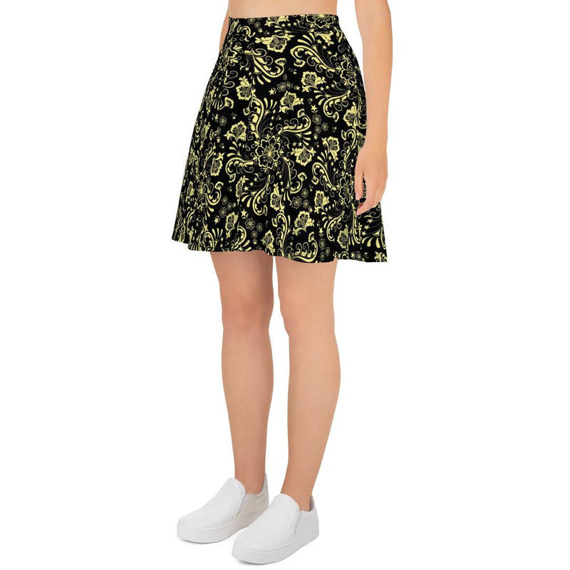 RODOLFO MEDINA Floral Skater Skirt RODOLFO MEDINA 