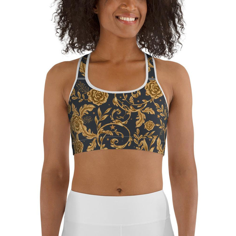 RODOLFO MEDINA Floral Sports bra RODOLFO MEDINA 