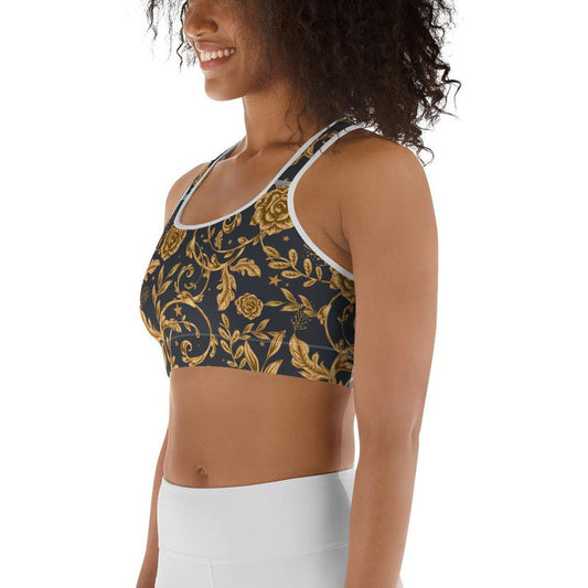 RODOLFO MEDINA Floral Sports bra RODOLFO MEDINA 