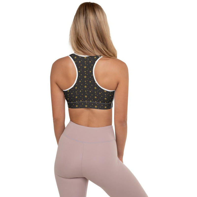 RODOLFO MEDINA RM Stars Padded Sports Bra RODOLFO MEDINA 