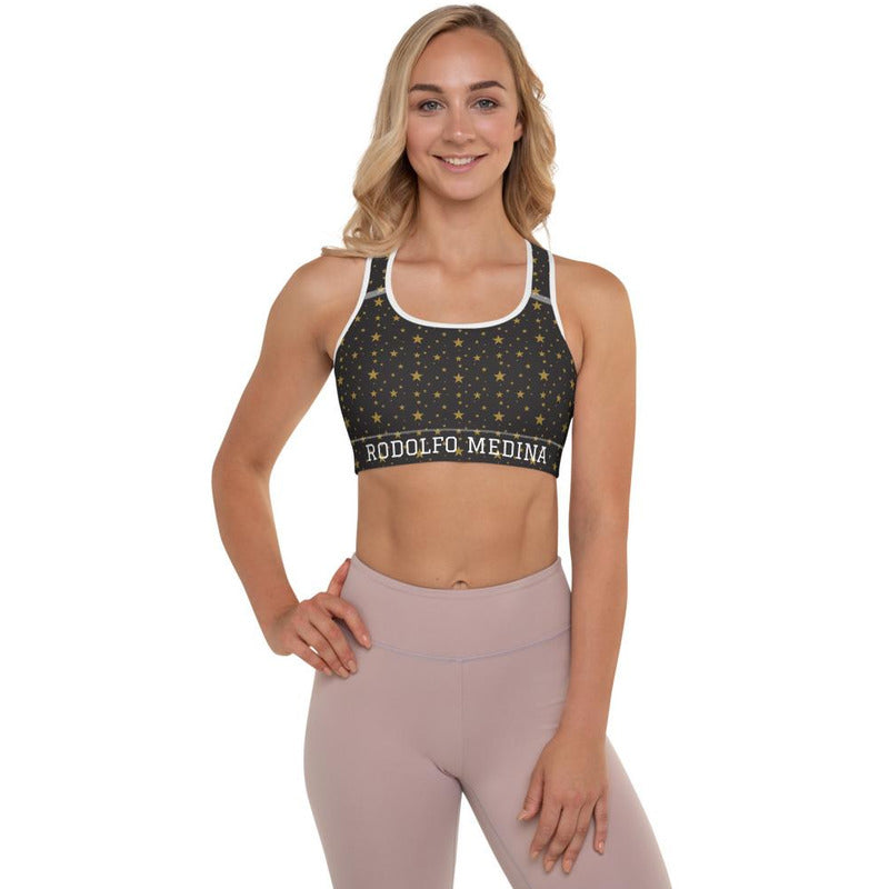 RODOLFO MEDINA RM Stars Padded Sports Bra RODOLFO MEDINA 