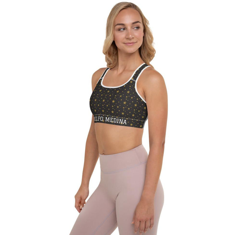 RODOLFO MEDINA RM Stars Padded Sports Bra RODOLFO MEDINA 