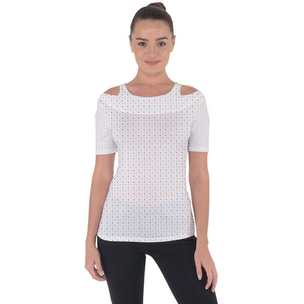 RODOLFO MEDINA Shoulder Cut Out Short Sleeve Top RODOLFO MEDINA 