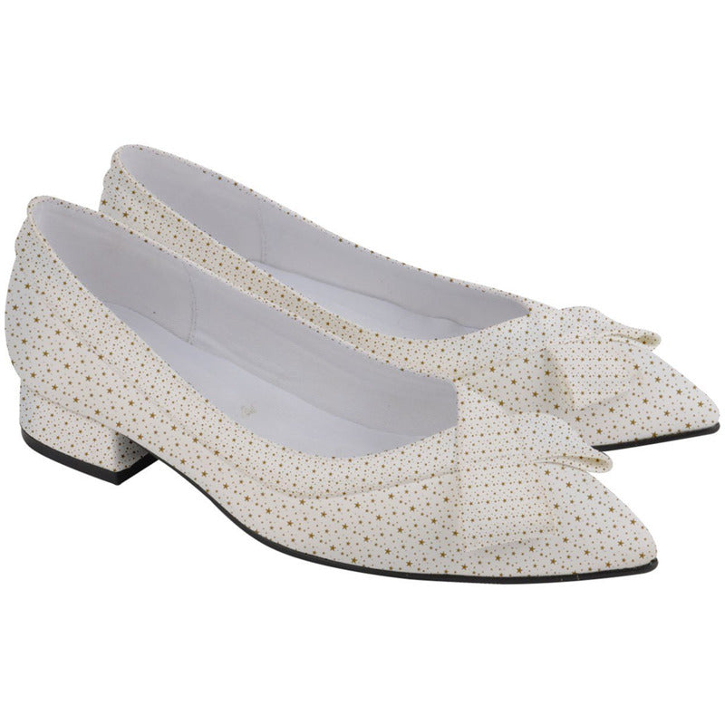 RODOLFO MEDINA Stars Light  Pattern Women's Bow Heels RODOLFO MEDINA 