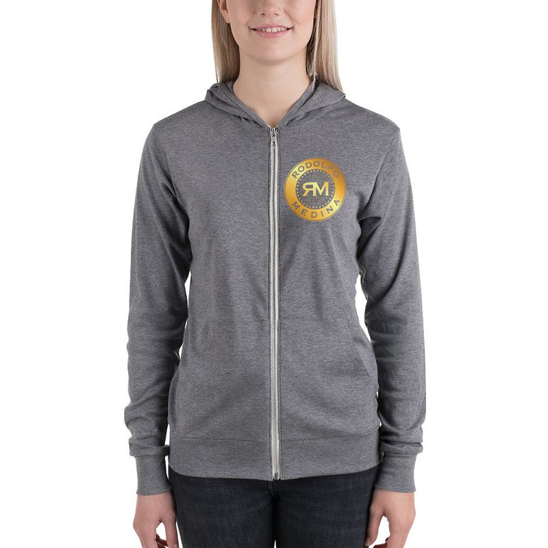 RODOLFO MEDINA logo  zip hoodie RODOLFO MEDINA 