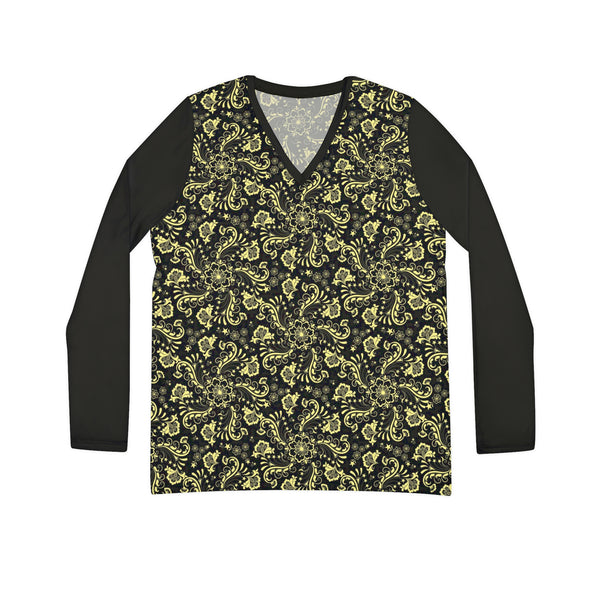 XF Women's Long Sleeve V-neck Shirt