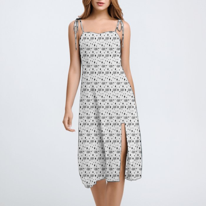 All-Over Print Women's Split Cami Dress