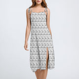 All-Over Print Women's Split Cami Dress