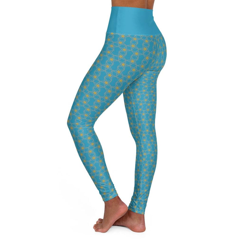 Blue SG Limited High Waisted Yoga Leggings