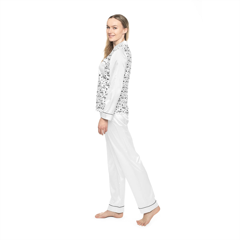 Women's Sign Satin Pajamas
