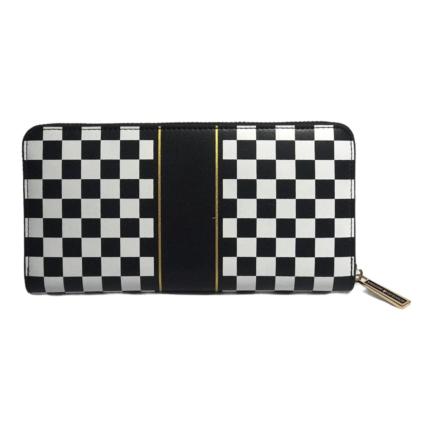 LEATHER CROSS ZIP WALLET Rodolfo Medina