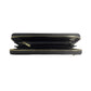 LEATHER CROSS SQUARES CONTINENTAL WALLET