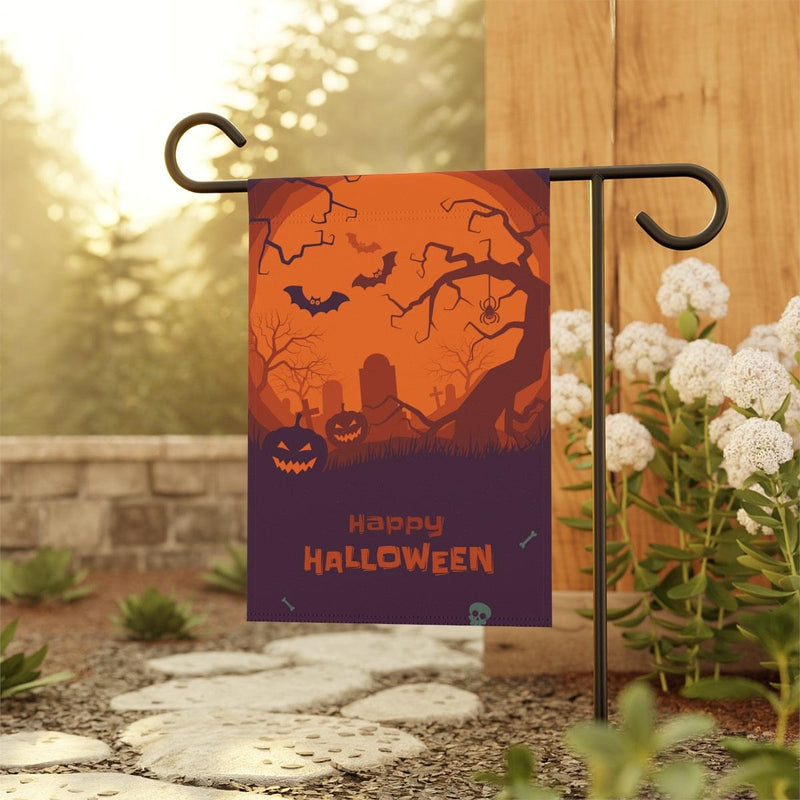 Halloween Garden & House Banner