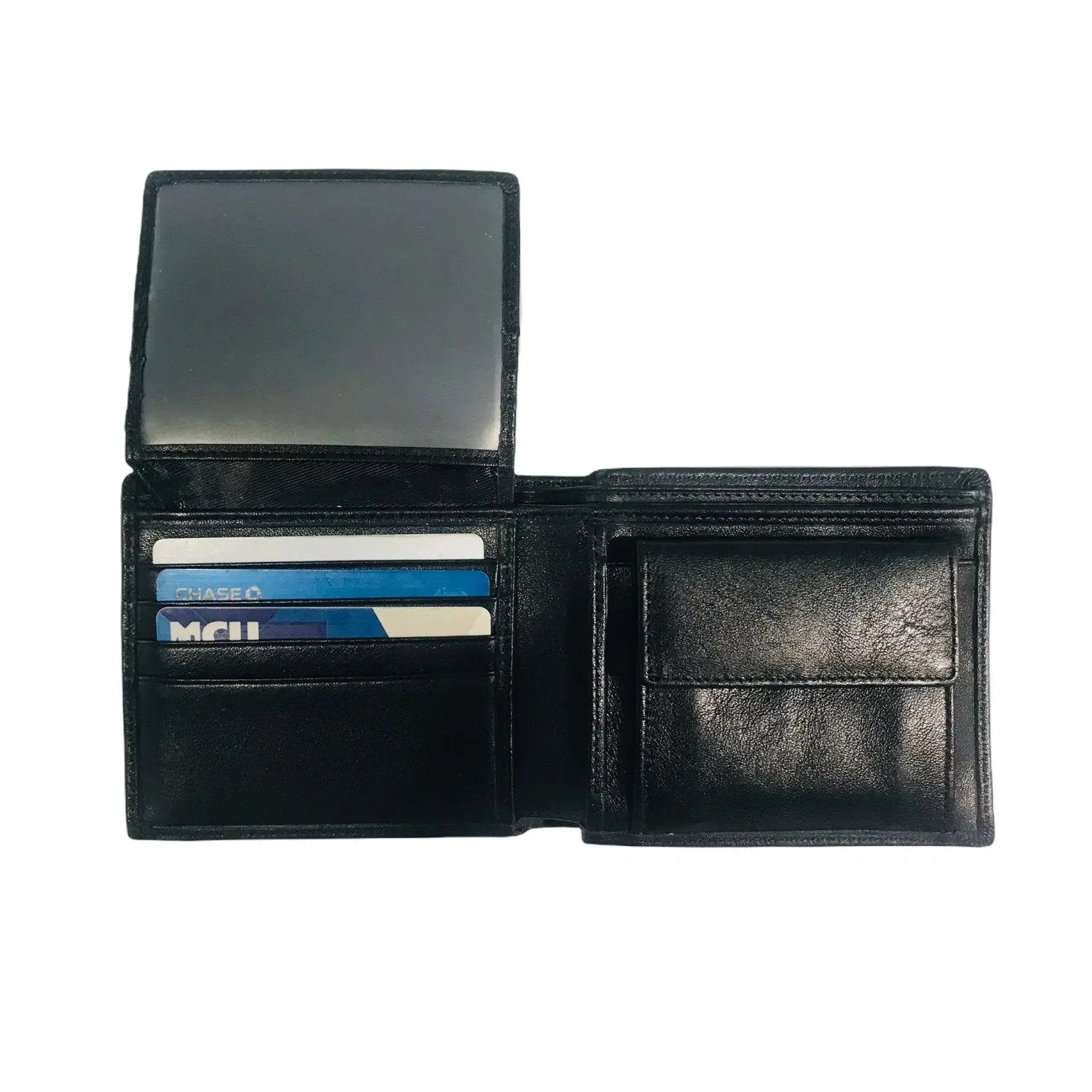 LEATHER BI -FOLD WALLET
